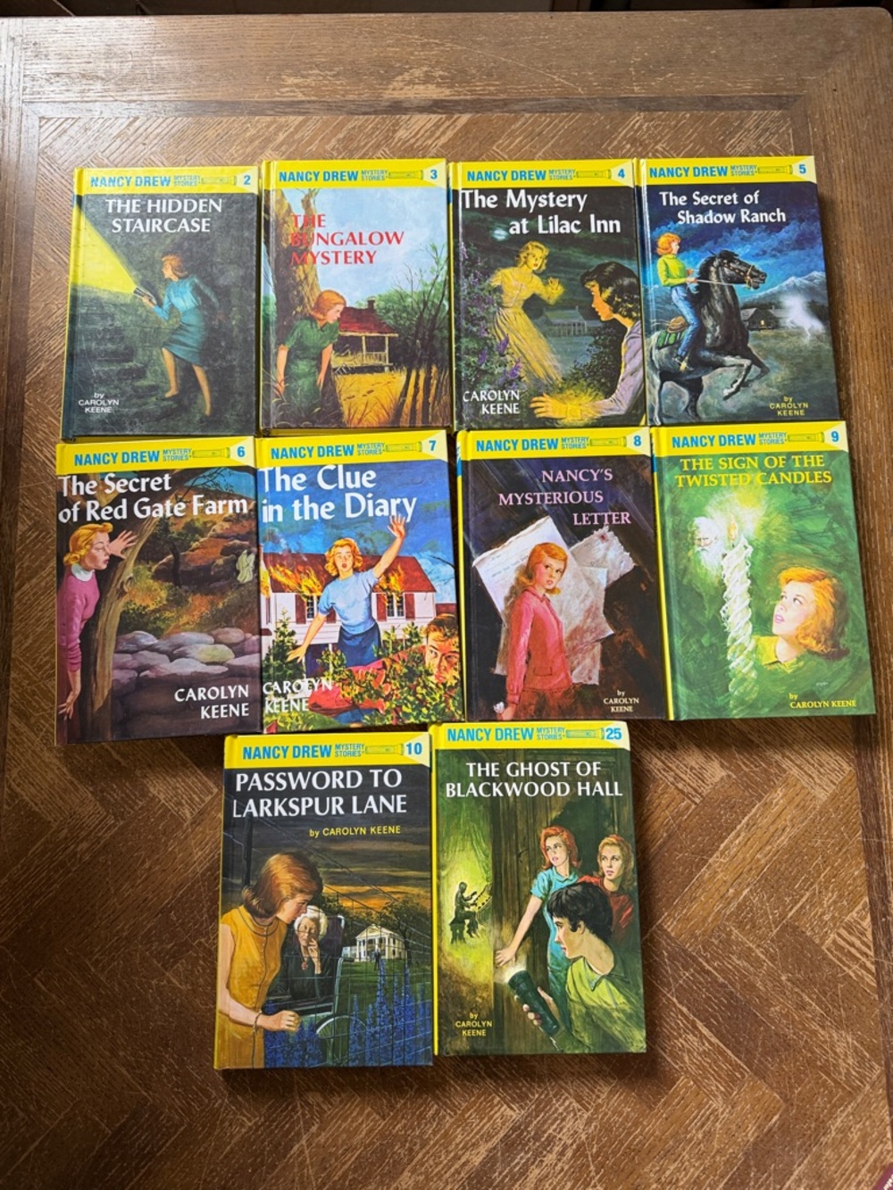 Nancy Drew Vintage Mystery Books